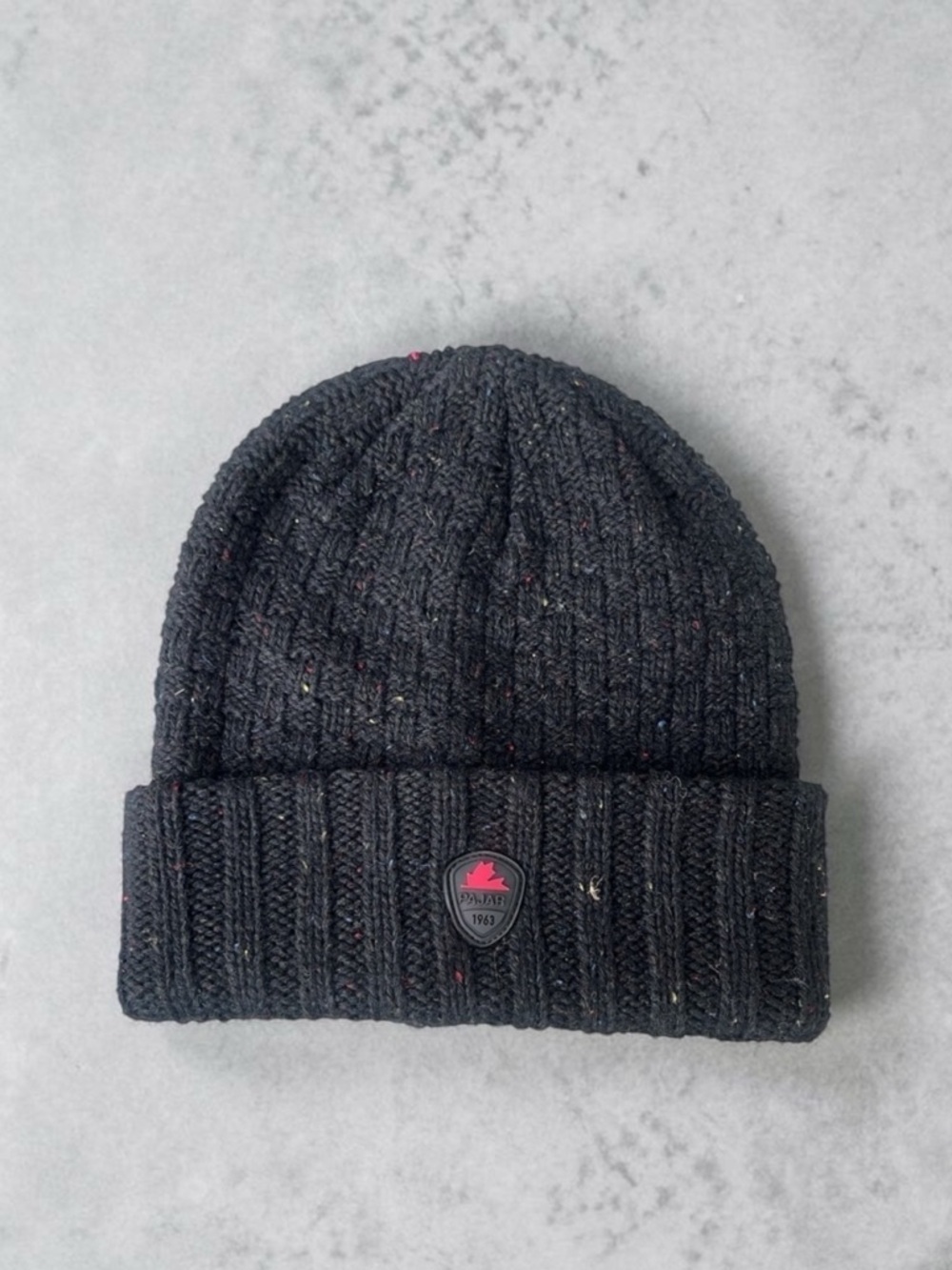 Pajar Knitted Beanie Winter Hat Black Men's One Size NWOT